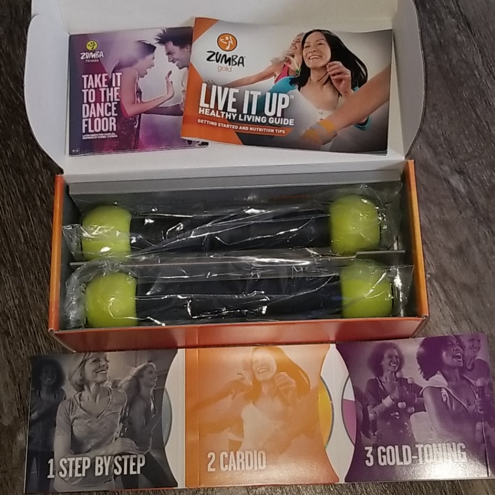 Zumba Gold Live it up Exercise Fitness NEW